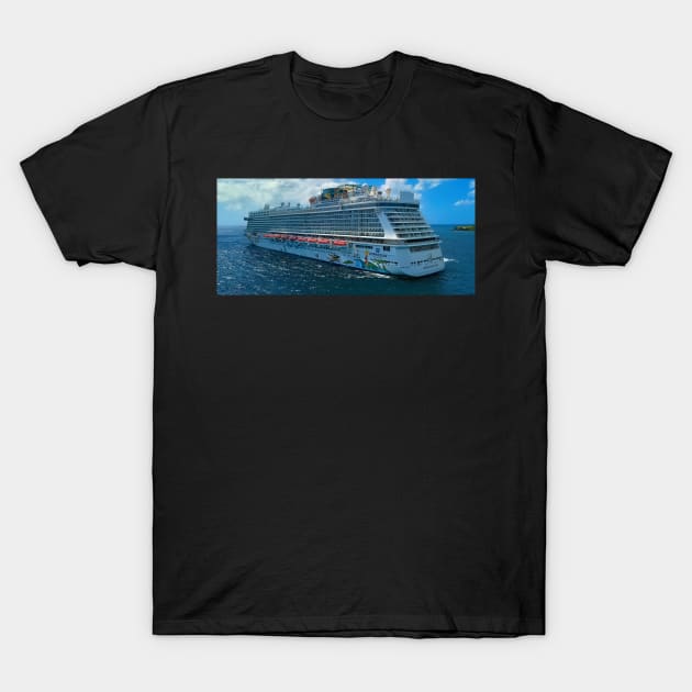 Norwegian Getaway St. Kitts's T-Shirt by tgass